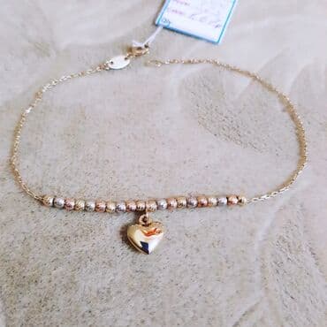 tək qaş: Bilərzik, Pandora, Sarı qızıl, 585 Əyar, 167 g — 2