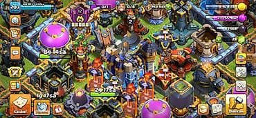 kompressor satisi: Clash of Clans hesabı – yüksək səviyyəli inkişaf etmiş kənd - — 2