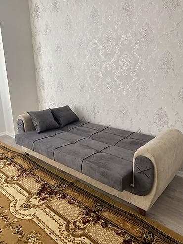 sultan divan: Çevrilən divan – iki rəngli (boz və krem) - Mexanizm — 2