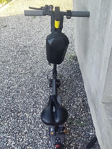 Elektrik skuteri – oturacaqlı, asqılı arxa hissə ilə 300 w 15-25km/h — 4