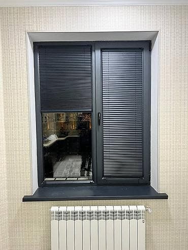 pencere plastik: Zebra və jalüz pərdələr - Model: Zebra (gündüz‑gecə) pərdələr və — 4