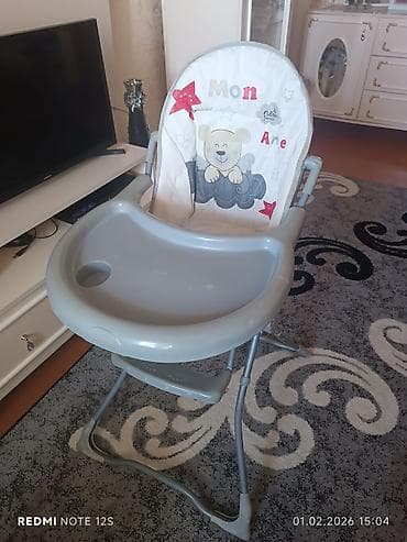 Yemək masaları, oturacaqları: Uşaq üçün yemək stulu yaxşı vəziyyətdədir heçbir prablemi yoxdu - — 1