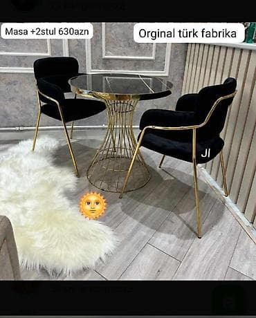 Masa ve oturacaqlar