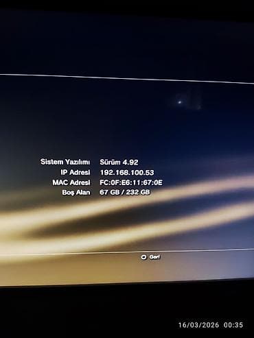 ucuz oyun konsolları: Sony PlayStation 3 Slim oyun konsolu – model CECH-2508B — 3