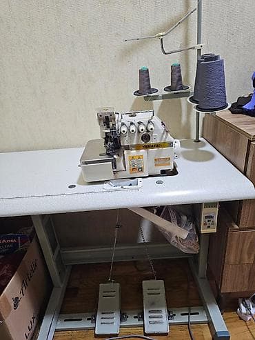 par utu: Yamata overlok tikiş maşını – sənaye tipli, tam işləkdir. - — 1
