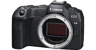 mini prosessor: Canon EOS R8 (body, RF montaj) - Tam kadr (full‑frame) 24.2 MP CMOS — 1