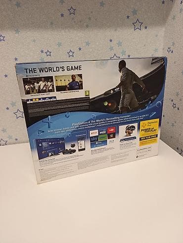 vr ps4: PS4 slim 500gb qutuda, tam komplekt, zavod plombu üzərində, 2 pult +20 — 2