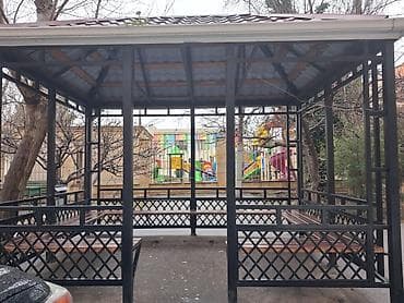 icare cay evi: Metall karkaslı bağ besedkaları – dizayn və istehsal Məhsulun — 4