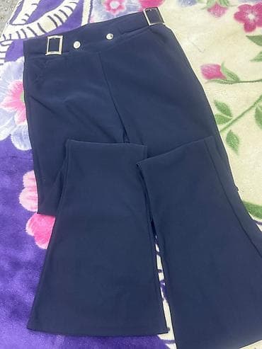 klassik şalvar qadin: Qadın şalvarı – tünd göy rəng Tezedir, s/m ölçü, ispanyol ətək. - — 1