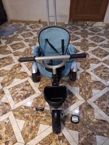 Uşaq üçtəkərli velosipedi + ( maşin hediyye ) 250 azn alinib. cox