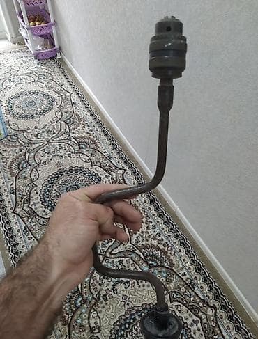 dulger aleti: Məhsul: Əl ilə işləyən qaytarma tipli burğu (brace) – patronlu — 2