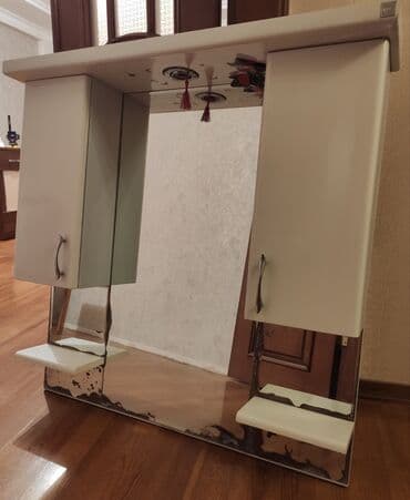 зеркало для ванной: Зеркало Настенное, Прямоугольник, Для ванной, С подсветкой — 5