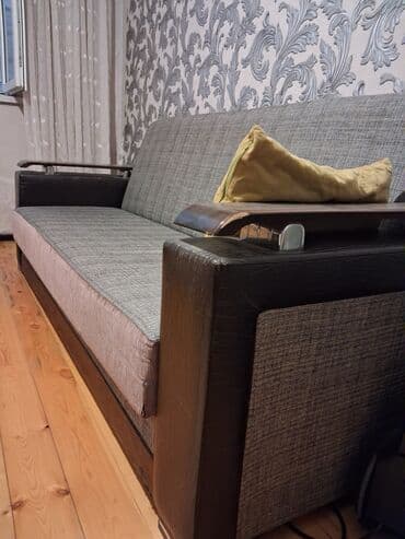 ikinci əl divan kreslo: Di̇van-kravat, Açılan, Bazasız, Parça, Çatdırılma yoxdur — 1