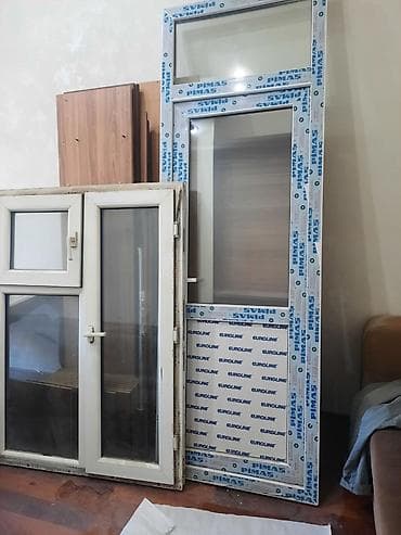 pendir: İşlənmiş Plastik qapı Çərçivə ilə, Zəmanətsiz, Ünvandan götürmə — 1