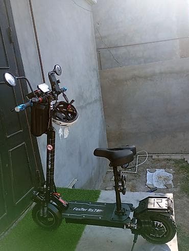 electro: Elektrik skuter – Faster RS7 Xüsusiyyətlər: - Güclü ikiqat — 1