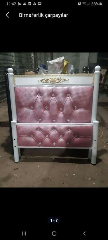 темир краватлар: Новый, Односпальная кровать, Без подьемного механизма, С матрасом, Без выдвижных ящиков, Германия — 2