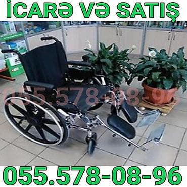 İnqalyatorlar, nebulizerlər: Məhsul: Mexaniki əlil arabası – icarə və satış Xüsusiyyətlər: - Tünd — 1