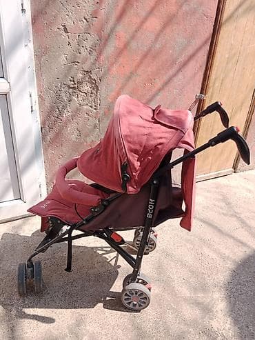 Детский мир: Uşaq arabası – “Hope” markası, qırmızı rəng - Tip: Yüngül “umbrella” — 1
