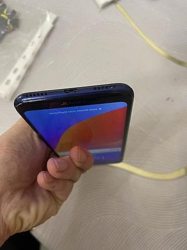 kitay telefonlari: Honor 8A Pro, 32 GB, rəng - Göy, Sensor, Barmaq izi, İki sim kartlı — 3