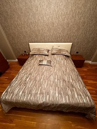 ev ucun stol stul: 2 təknəfərlik çarpayı, Dolab, Komod, Termo, İşlənmiş — 3
