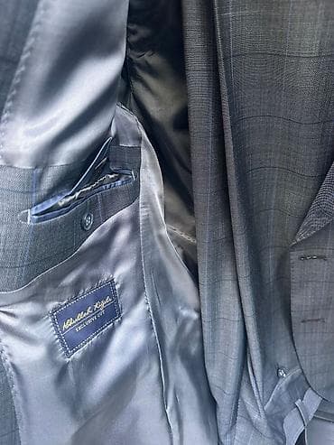 paltar kisi: Kostyum, Demisezon, Kiğılı, rəng - Boz — 3