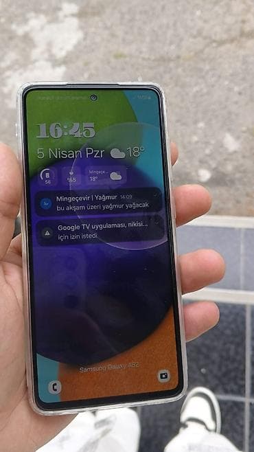 nokia 216 wifi: Samsung Galaxy A52, 128 GB, rəng - Ağ, Face ID — 2