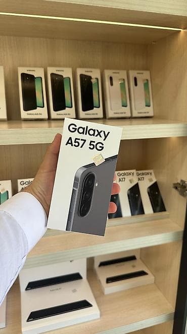 blu: Samsung Galaxy A56 5G, 256 GB, rəng - Boz, İki sim kartlı — 1