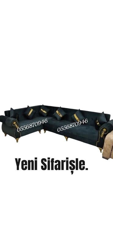 Künc divan, Yeni, Açılan, Bazalı, Parça, Şəhərdaxili pulsuz çatdırılma