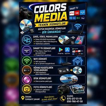 komputer ustasi vakansiya: Colors Media – Sənəd və Foto Çapı, Rəqəmsal Xidmətlər, Foto-dizayn və — 4