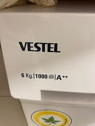 Paltaryuyan maşın Vestel, 6 kq, Qurutmasız — 4