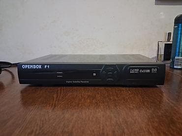 televizor 82: Openbox F1 peyk qəbuledicisi - Full HD 1080p dəstəkli DVB‑S2/DVB-S — 1