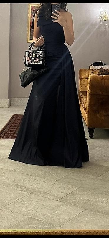 Cinslər: Zərif gecə libasları paketi 1) Pudra-bənövşəyi rəngdə uzun atlası — 5