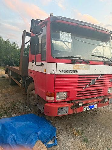 Транспорт: Volvo FL7 yük maşını – bortlu platforma - Model: Volvo FL7 - Kuzov — 3