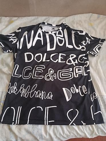 Futbolka, Dolce & Gabbana, L, rəng - Qara