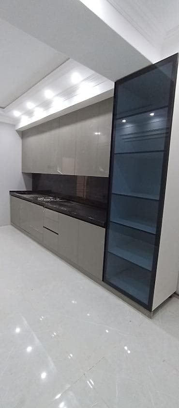 kuxna mebelli: Sifarişlə mətbəx dəsti, Özü çəkən petlələr, MDF — 2