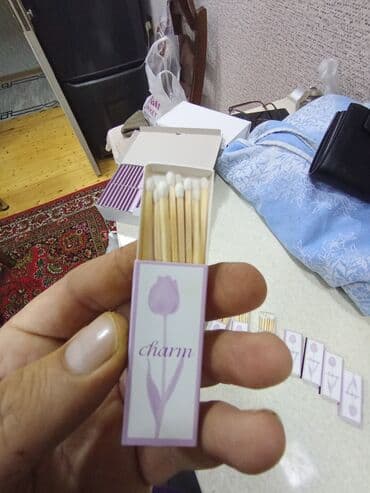 rusiyada saat necedi: Hədiyyəlik marağlı kibritlər spiçkalar biri 40 qəpiyə. Sumqayıt — 2