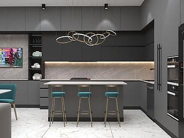 hazir metbex mebeli: Sifarişlə mətbəx dəsti, Özü çəkən petlələr, MDF — 10