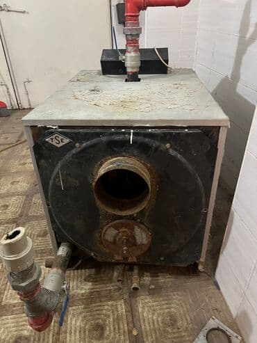 qaz saygac: Qazanxana üçün sənaye tipli qazan - Döşəməüstü, metal korpuslu, iri — 3