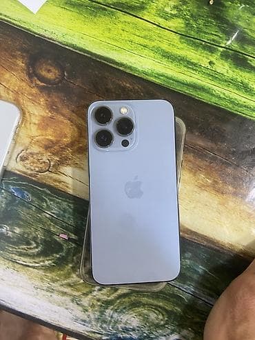 iphone 13 2ci əl: IPhone 13 Pro, 256 GB, Blue Titanium, Simsiz şarj, Face ID — 1