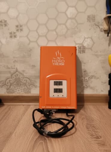 fab fasad emulsiya qiymeti: HidroTherm DVR-500VA avtomatik gərginlik tənzimləyicisi - Model — 1