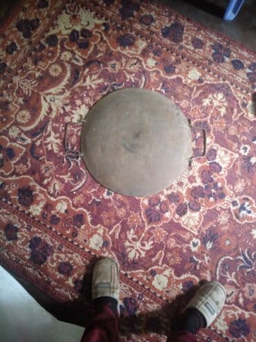 berlinger haus tava: Dəmir sac tava – ənənəvi ocaq/sobada bişirmə üçün - Material: qalın — 2