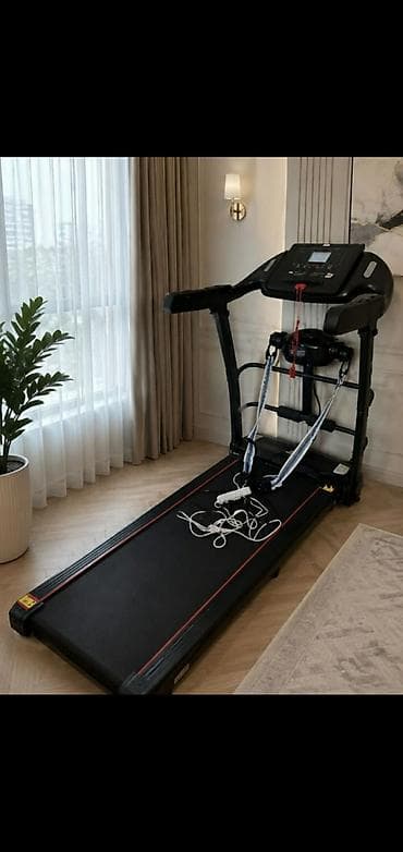 110 kq Koşu trenajoru – çoxfunksiyalı ev fitnes aparatı - Geniş