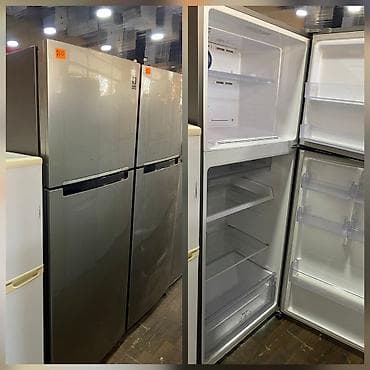 2 qapılı Samsung Soyuducu Satılır, rəng - Gümüşü, Təkərli