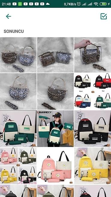 Zərgərlik əşyaları: Çantalar — 5