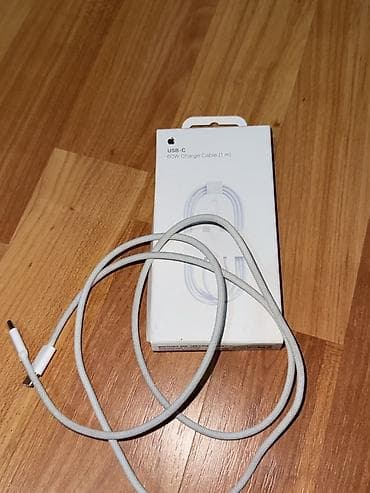 adapter apple: Simsiz şarj cihazı Apple, > 20 Vt, İşlənmiş — 2