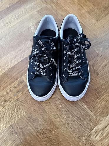 calvin klein sandale: Calvin Klein qadın şnursuz idman ayaqqabıları 1-2 defe geyinilib,36-37 — 2