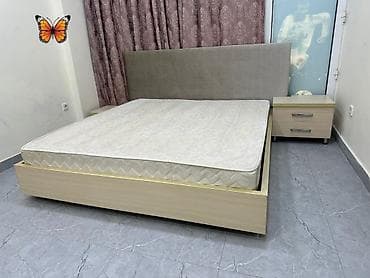 salon dest mebel: İkinəfərlik çarpayı, 2 tumba — 1