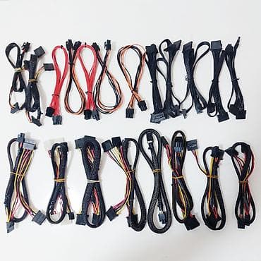 Elektronika: Kabellər "6PİN MALE to 8PİN MALE/MOLEX/SATA Original” MƏHSULLAR TAM — 8