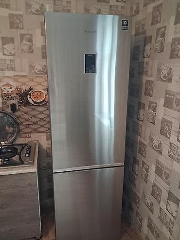 tv alanlar: 2 qapılı Samsung Soyuducu Satılır, rəng - Gümüşü — 1