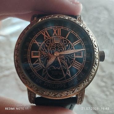 dini saat: Yeni, Qol saatı, Patek Phillipe, rəng - Qızılı — 9